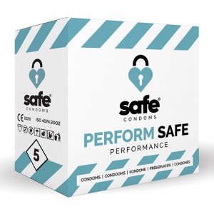 Prezervatīvi safe - performance 5 pcs