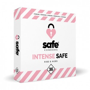 Prezervatīvi safe - intense safe 36 pcs