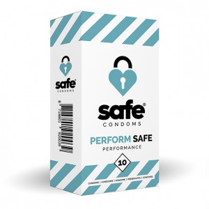 Prezervatīvi safe - perform safe 10 pcs