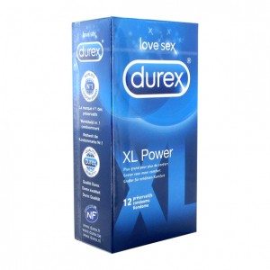 Durex - xl power condoms 12 pcs