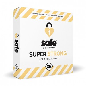 Prezervatīvi safe - super strong 36 pcs