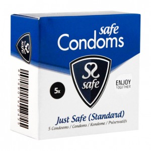Prezervatīvi safe - standart 5gab