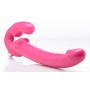 Revolver Vibrating Strapless Strap-On XXL - Pink