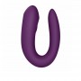 Satisfyer Double Joy Couples Vibrator- Purple