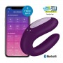 Satisfyer Double Joy Couples Vibrator- Purple
