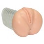 Masturbators 17cm ādas krāsa / sudrabs carry-ann masturbator