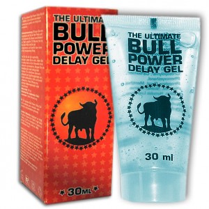 Vīriešu gels jutības mazināšanai bull power delay 30ml