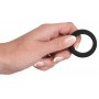 Dzimumlocekļa gredzens uzmava black velvets cock ring 3.2 cm