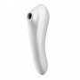 Dual Pleasure Sucking vibrator - White