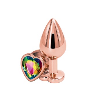 REAR ASSETS ROSE GOLD HEART M RAINBOW