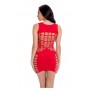 DYNAMITE DIVA DRESS RED, OS