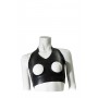 GP DATEX TOP WITH CUT-OUT BREASTS, M