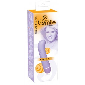 Kompakts vibrators violēts sweet smile mini-g