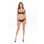 DARE ME 2PC BRA AND PANTY SET BLACK, M/L