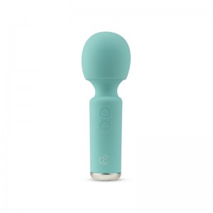 Mini Vibe Wand Vibrator - Aqua