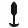 B-VIBE VIBRATING SNUG PLUG 2 BLACK