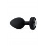 B-VIBE VIBRATING JEWEL PLUG XXL BLACK