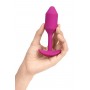 B-VIBE VIBRATING SNUG PLUG 2 ROSE