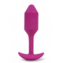 B-VIBE VIBRATING SNUG PLUG 2 ROSE