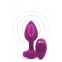 B-VIBE VIBRATING JEWEL PLUG S/M FUCHSIA