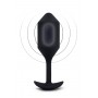 B-VIBE VIBRATING SNUG PLUG 4 BLACK