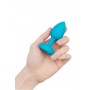 B-VIBE VIBRATING JEWEL PLUG S/M TEAL