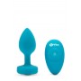 B-VIBE VIBRATING JEWEL PLUG S/M TEAL