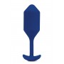 B-VIBE VIBRATING SNUG PLUG 4 NAVY