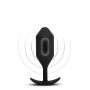 B-VIBE VIBRATING SNUG PLUG 5 BLACK