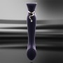 Pulsējošs vibrators - zalo - karaliene komplekts violēs