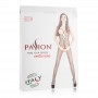 Net Catsuit With Open Cups - Black