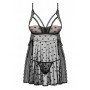 Heartia Babydoll With Open Cups