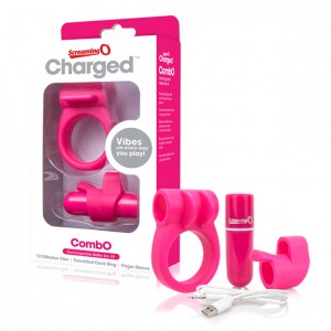 Erotisko dāvanu komplekti The Screaming O - Charged CombO Kit #1 Pink