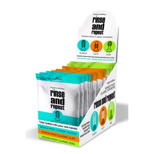 HAPPY ENDING RINSE AND REPEAT WHACK PACK P.O.P 12 PC ASSORTED