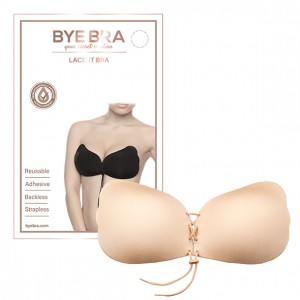 Bye Bra - Lace-It Bra Cup E Nude