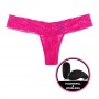 Secrets Vibrating Panties - Lace Thong Pink Queen