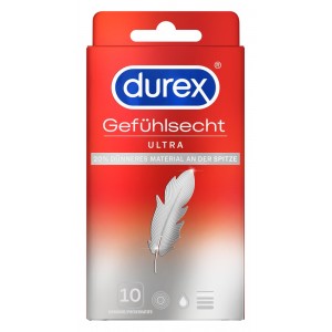 Prezervatīvi durex gefühlsecht ultra x 10