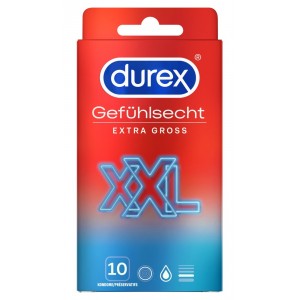 Prezervatīvi durex gefühlsecht extra groß10