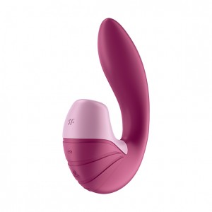 Satisfyer - Supernova Insertable Double Air Pulse Vibrator Berry