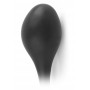 Piepūšamais anālais paplašinātājs melnā krāsā spraudnis 7,6cm afc