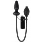 Piepūšams stimulators vibrators fanny hill´s butt plug black