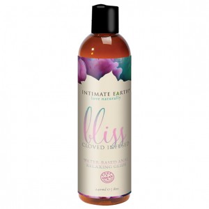intimate earth - bliss waterbased anal relaxing glide 240 ml