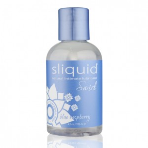 Sliquid naturals swirl lubrikants zilā avene 125ml