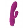 Vibrators ar klitoras stimulatoru MIRDZOŠAIS 16cm Violēts