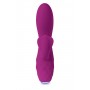 Vibrators ar klitoras stimulatoru MIRDZOŠAIS 16cm Violēts