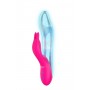 Vibrators ar klitoras stimulatoru NAGHI 15cm Rozā Norm