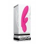 Vibrators ar klitoras stimulatoru KĀRDINOŠAIS 14.0cm Rozā