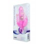 Vibrators ar klitora stimulatoru PREMIUM 11.5cm Rozā