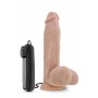 DABISKĀS FORMAS VIBRATORS X5 PLUS 8INCH VIBRATING COCK VANILLA